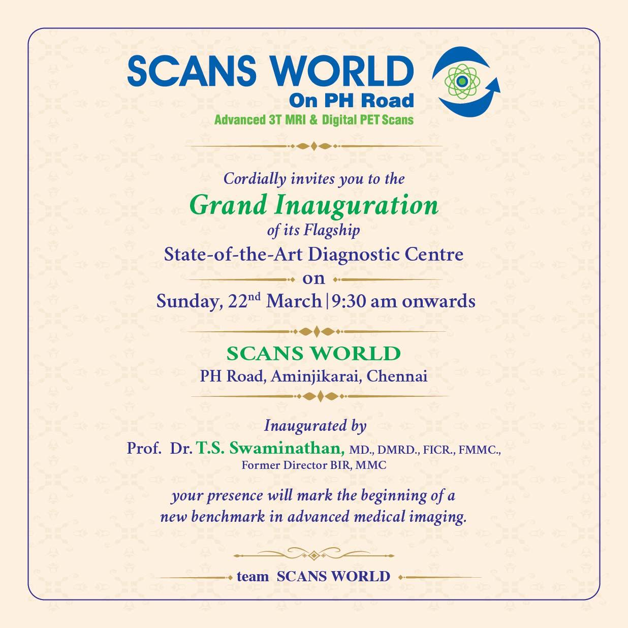 Aminjikarai Grand Inauguration